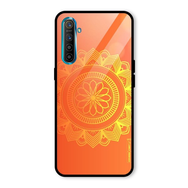 Diwali Rangoli Glass Back Case for Realme XT