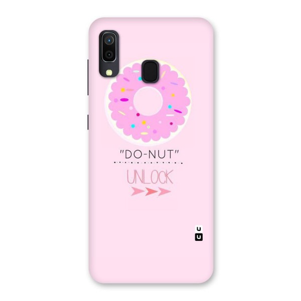 Do-Nut Unlock Back Case for Galaxy A20