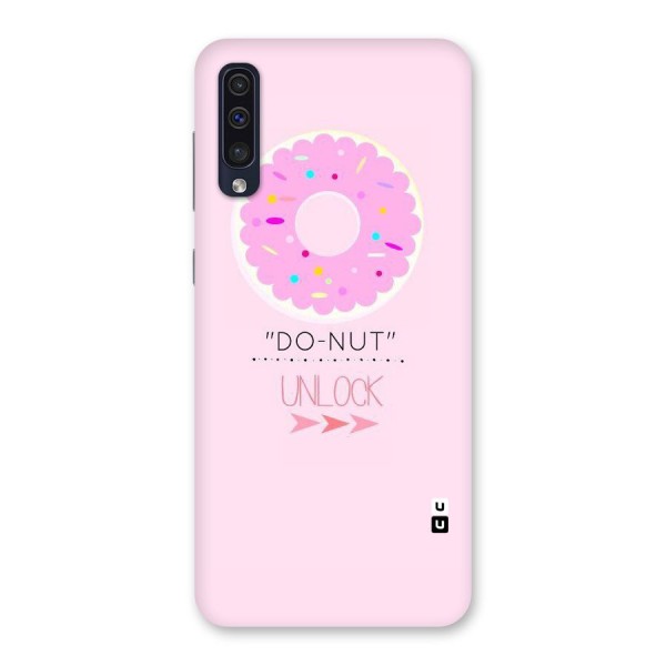 Do-Nut Unlock Back Case for Galaxy A50