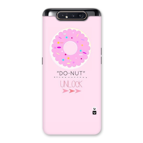 Do-Nut Unlock Back Case for Galaxy A80