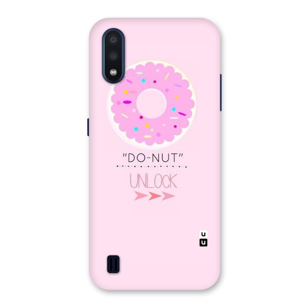 Do-Nut Unlock Back Case for Galaxy M01