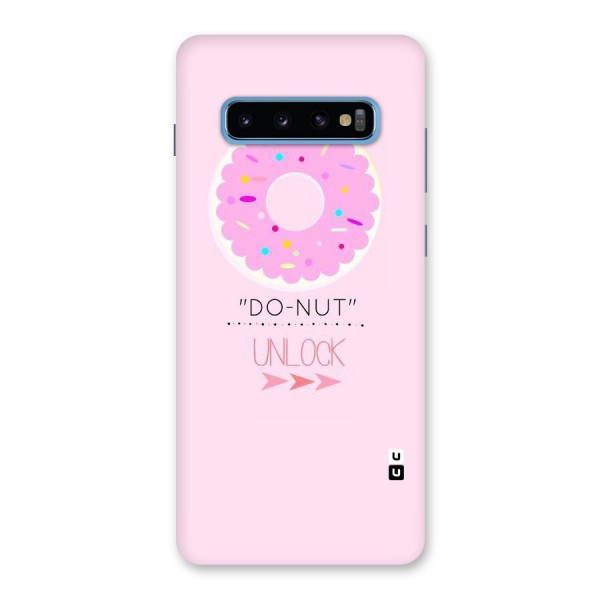 Do-Nut Unlock Back Case for Galaxy S10 Plus