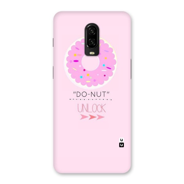 Do-Nut Unlock Back Case for OnePlus 6T