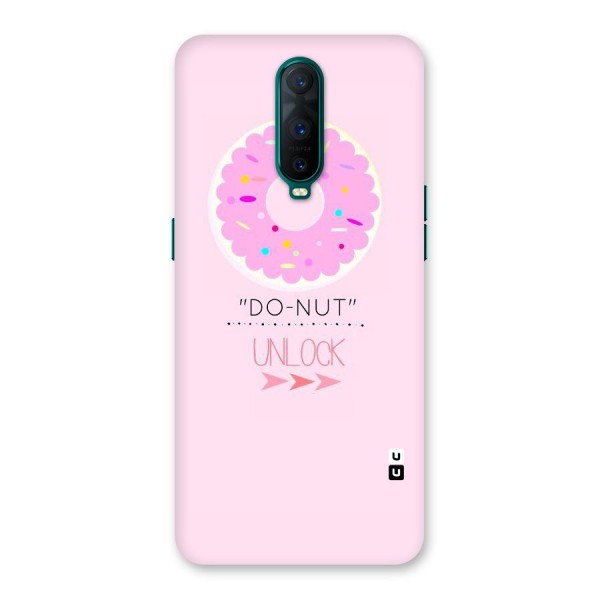 Do-Nut Unlock Back Case for Oppo R17 Pro