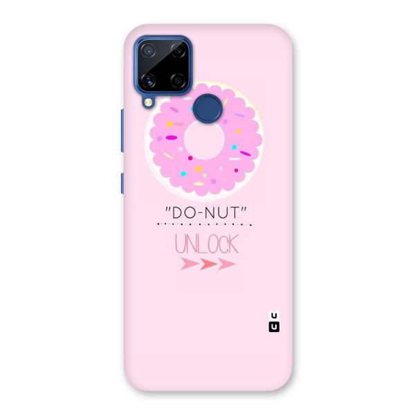 Do-Nut Unlock Back Case for Realme C12