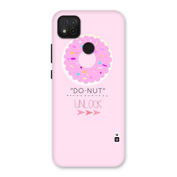 Do-Nut Unlock Back Case for Redmi 9C