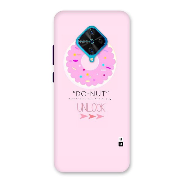 Do-Nut Unlock Back Case for Vivo S1 Pro