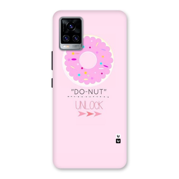 Do-Nut Unlock Back Case for Vivo V20 Pro