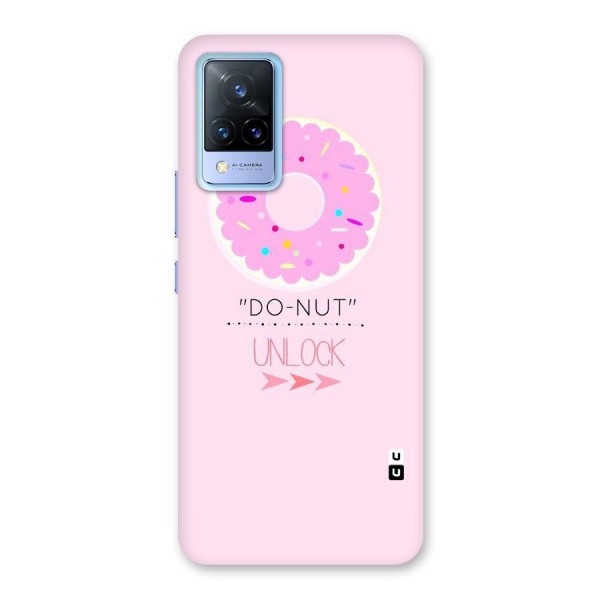 Do-Nut Unlock Back Case for Vivo V21 5G