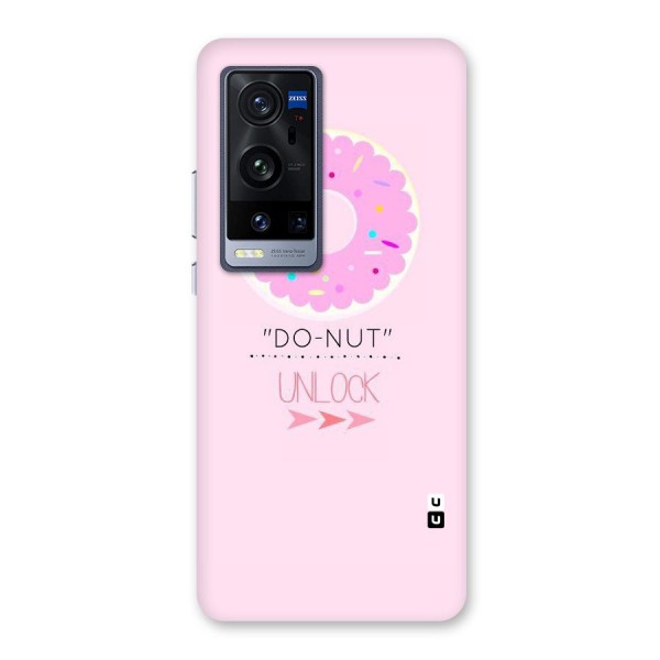 Do-Nut Unlock Back Case for Vivo X60 Pro Plus