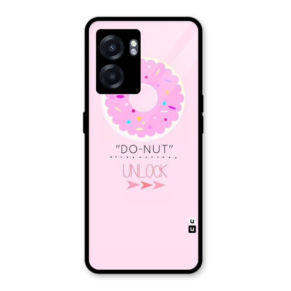 Do-Nut Unlock Glass Back Case for Oppo K10 (5G)