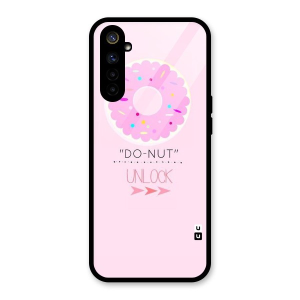 Do-Nut Unlock Glass Back Case for Realme 6