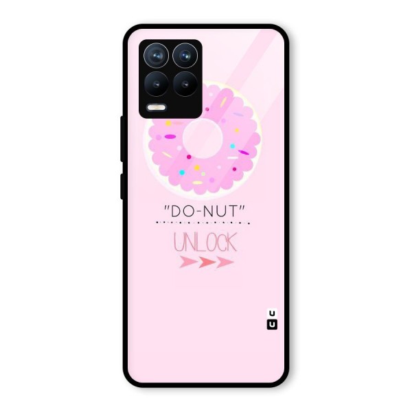 Do-Nut Unlock Glass Back Case for Realme 8 Pro