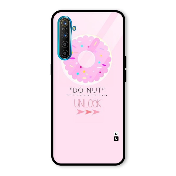 Do-Nut Unlock Glass Back Case for Realme XT