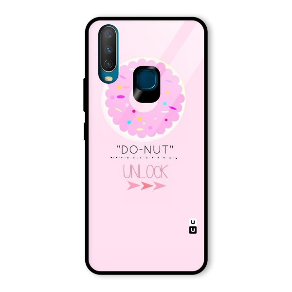 Do-Nut Unlock Glass Back Case for Vivo Y12