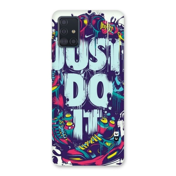 Do It Abstract Back Case for Galaxy A51