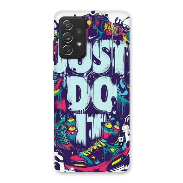 Do It Abstract Back Case for Galaxy A72