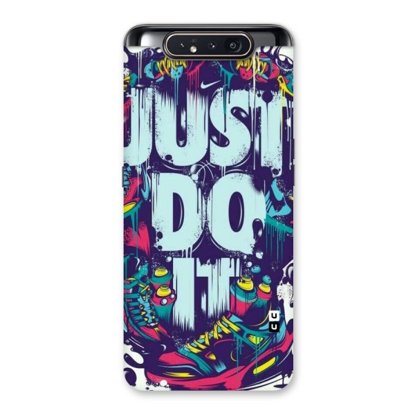 Do It Abstract Back Case for Galaxy A80