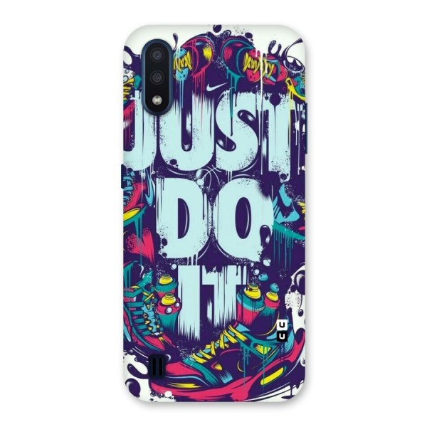 Do It Abstract Back Case for Galaxy M01