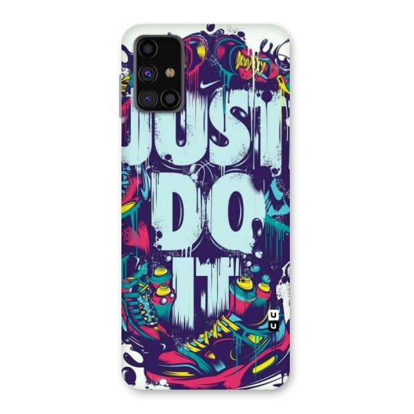 Do It Abstract Back Case for Galaxy M31s