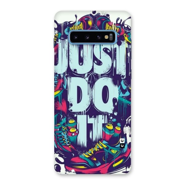 Do It Abstract Back Case for Galaxy S10 Plus