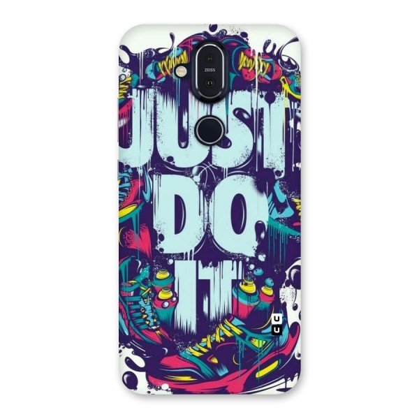 Do It Abstract Back Case for Nokia 8.1