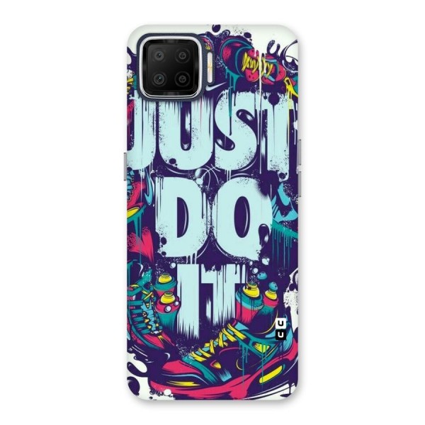 Do It Abstract Back Case for Oppo F17