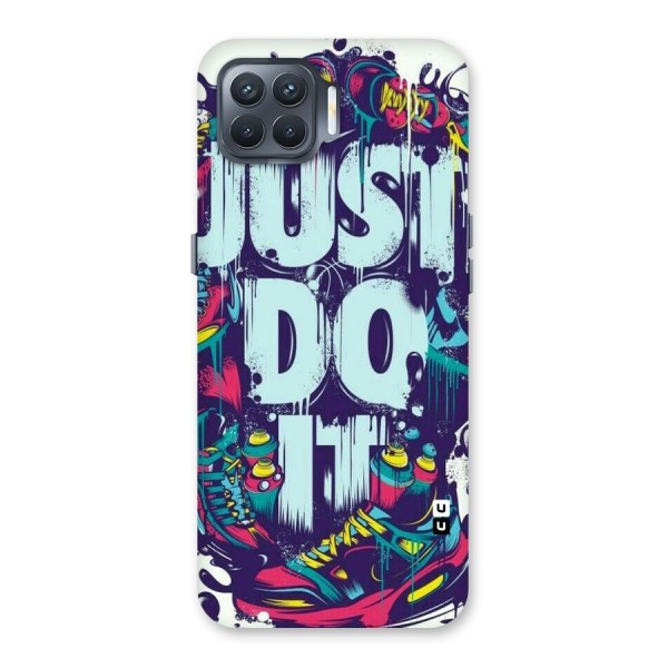 Do It Abstract Back Case for Oppo F17 Pro