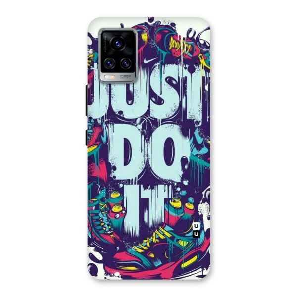 Do It Abstract Back Case for Vivo V20 Pro