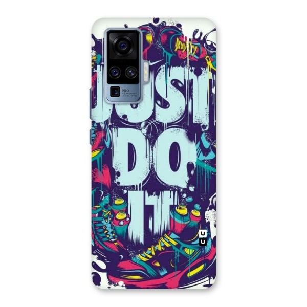 Do It Abstract Back Case for Vivo X50 Pro