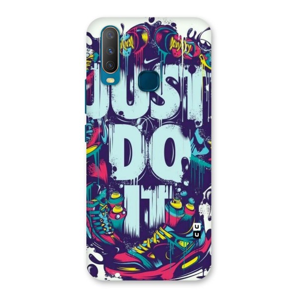 Do It Abstract Back Case for Vivo Y12