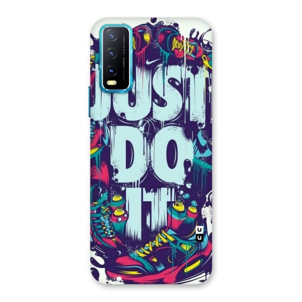 Do It Abstract Back Case for Vivo Y20i