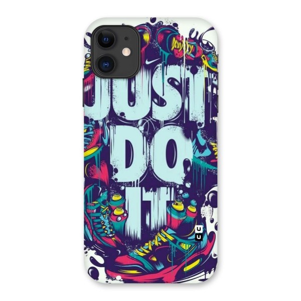 Do It Abstract Back Case for iPhone 11