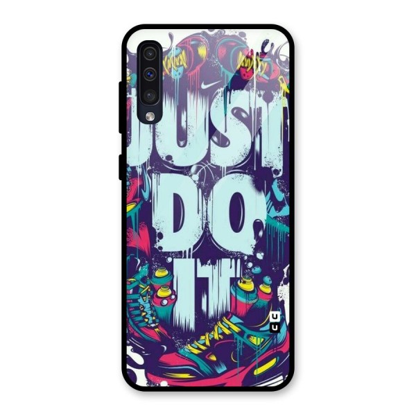 Do It Abstract Glass Back Case for Galaxy A50s