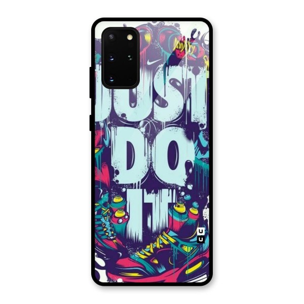 Do It Abstract Glass Back Case for Galaxy S20 Plus