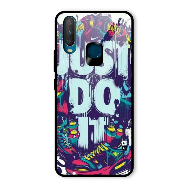 Do It Abstract Glass Back Case for Vivo Y15