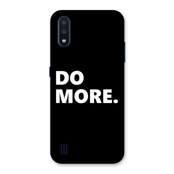 Do More Back Case for Galaxy M01