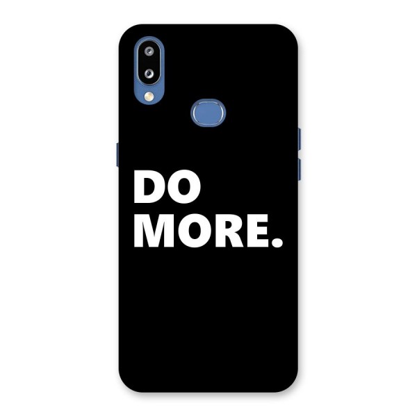 Do More Back Case for Galaxy M01s