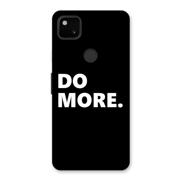 Do More Back Case for Google Pixel 4a