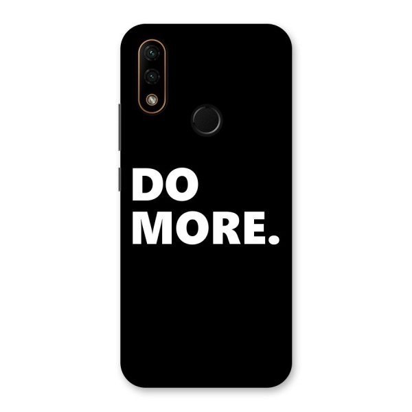 Do More Back Case for Lenovo A6 Note