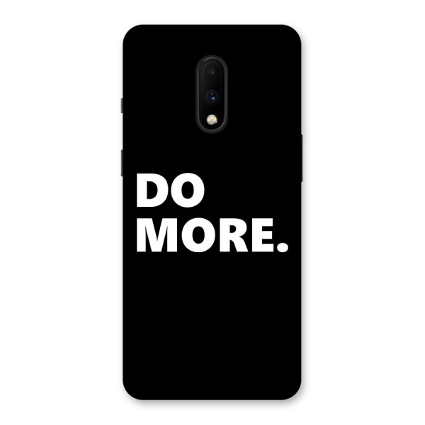 Do More Back Case for OnePlus 7