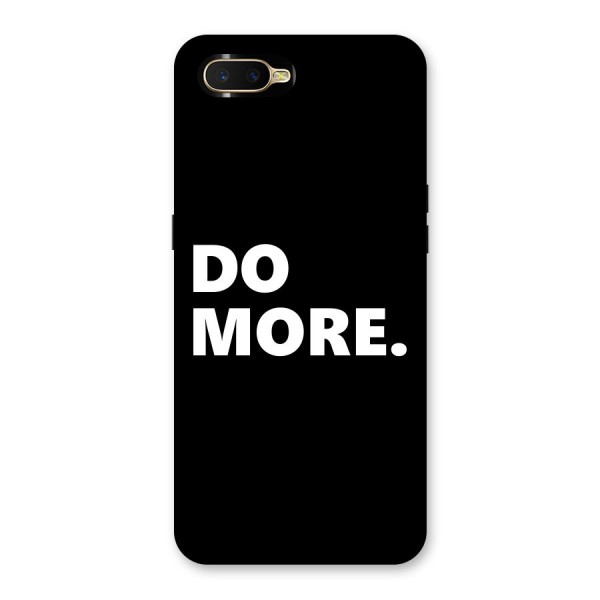 Do More Back Case for Oppo K1