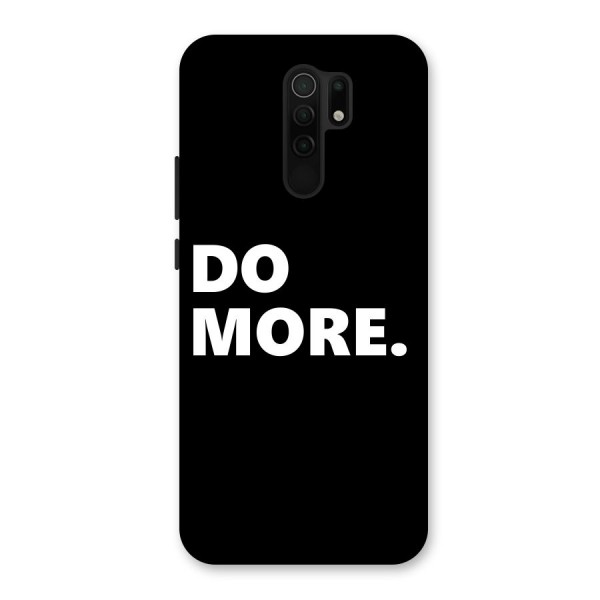 Do More Back Case for Redmi 9 Prime