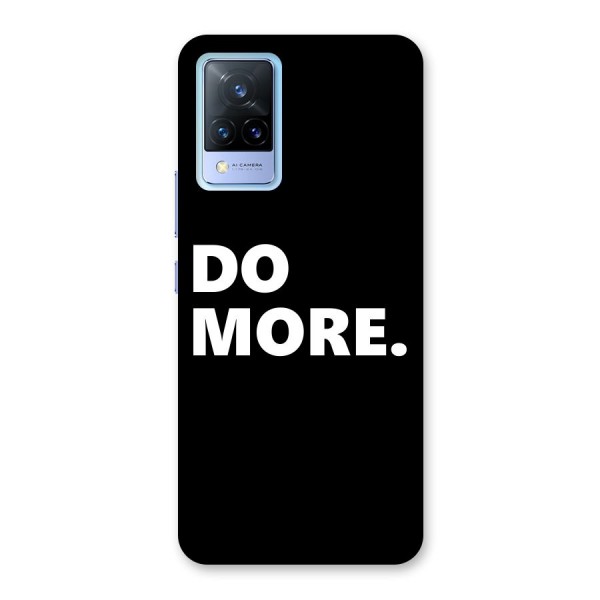 Do More Back Case for Vivo V21 5G