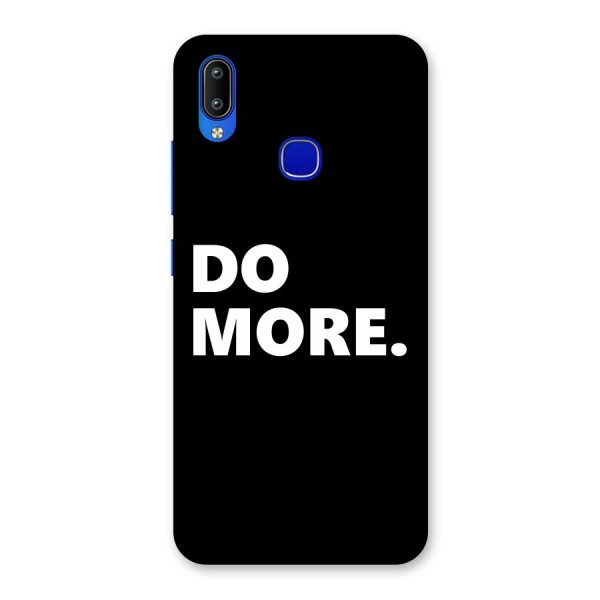 Do More Back Case for Vivo Y91