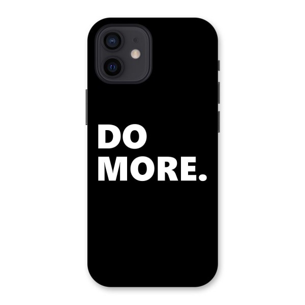 Do More Back Case for iPhone 12