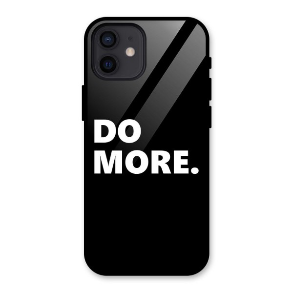 Do More Glass Back Case for iPhone 12