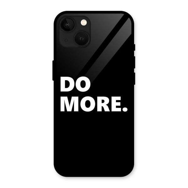 Do More Glass Back Case for iPhone 13