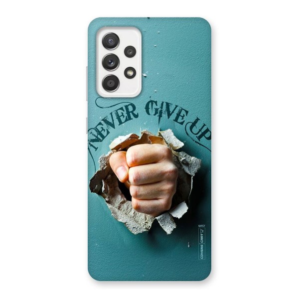 Do Not Give Up Back Case for Galaxy A52