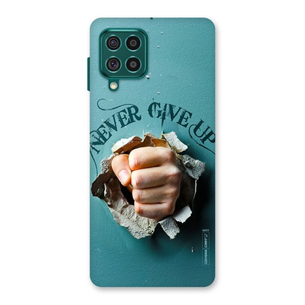 Do Not Give Up Back Case for Galaxy F62